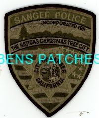 CALIFORNIA,SANGER POLICE SUBDUED 2 MIRRORED